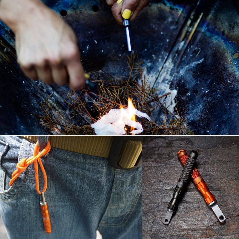 Fire Starter Waterproof - Outdoor Flint and Steel Waterproof Emergency