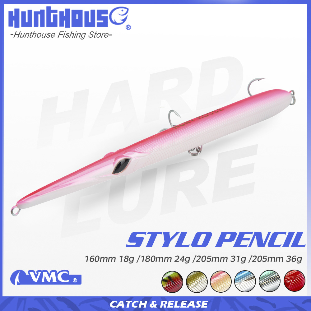 Hunting Quotes - Hunthouse Stylo 160/180/205mm 18/24/31/36gSpinning Leurre Stickbait