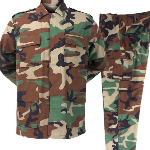 Hunting Outdoor Clothing - Mens BDU Camouflage 2 Piece Set