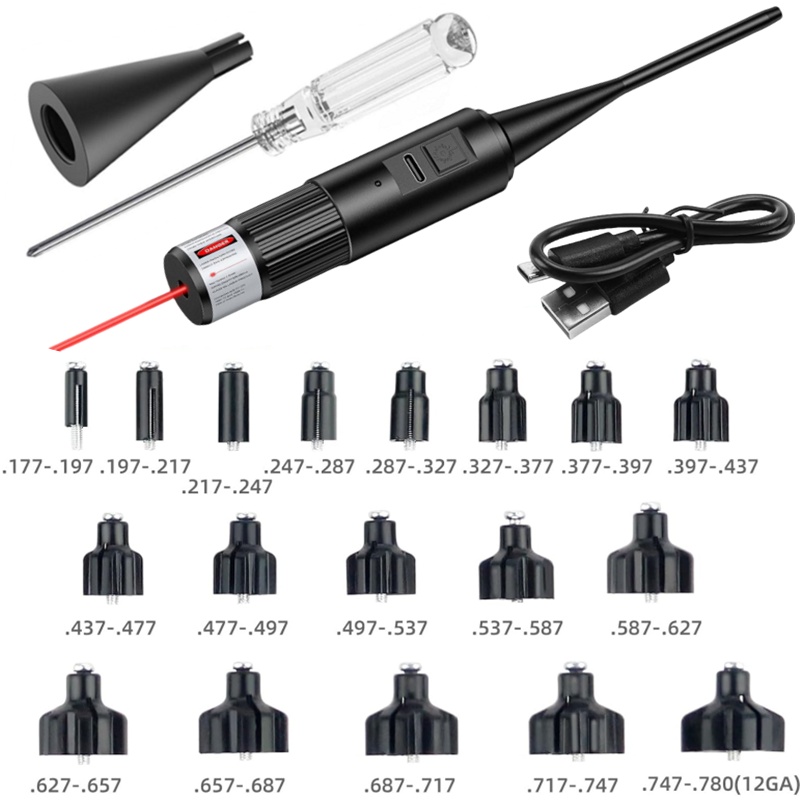 Rechargeable USB charging Lase - огляд і ціна Laser Boresighter Kit