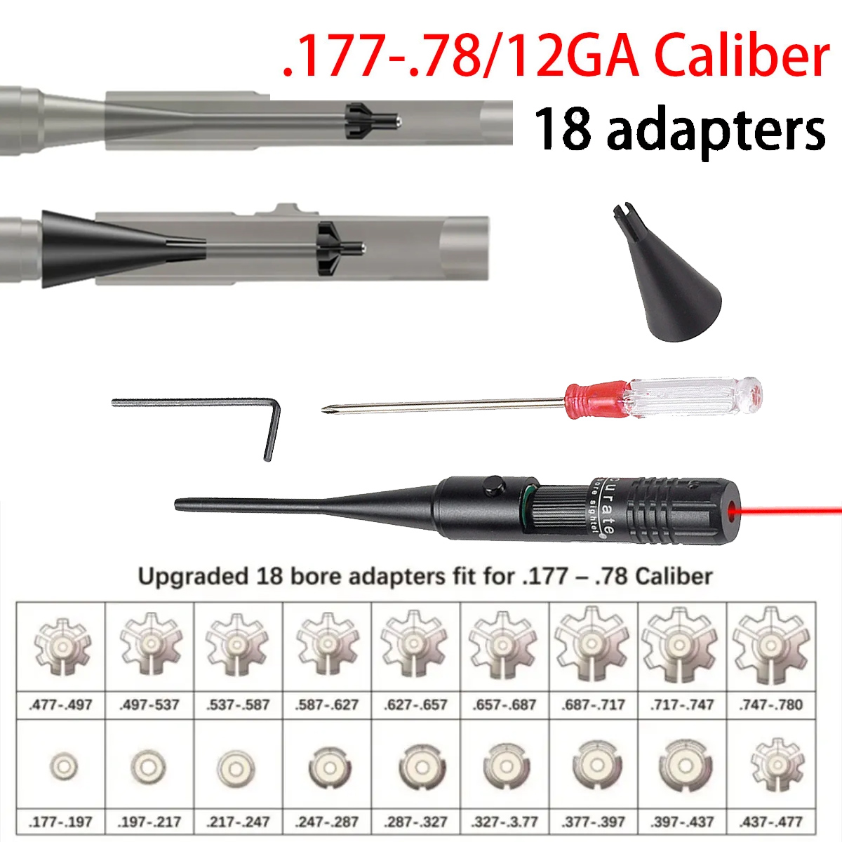 Green Red Laser Bore Sight Kit - огляд і ціна Laser Boresighter Kit