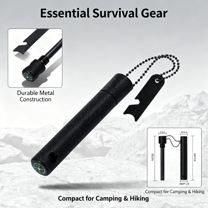 Magnesium Rod with Compass - W - огляд і ціна Fire Starter Waterproof
