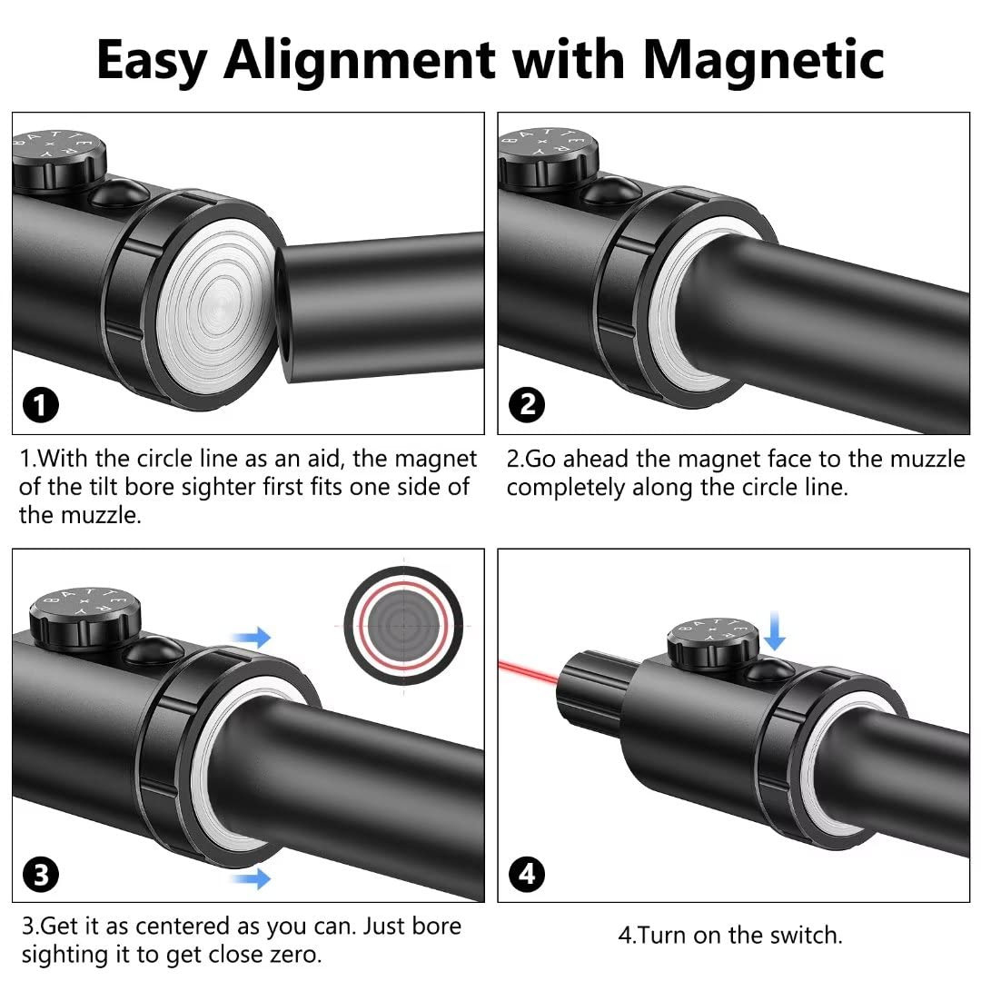 Magnetic Bore Sight Green Lase - огляд і ціна Laser Boresighter Kit