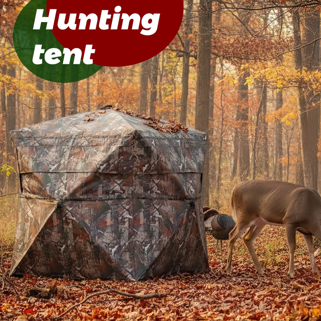 Camouflage Pop-Up Hunting Blin - огляд і ціна Outdoor Hunting Blinds