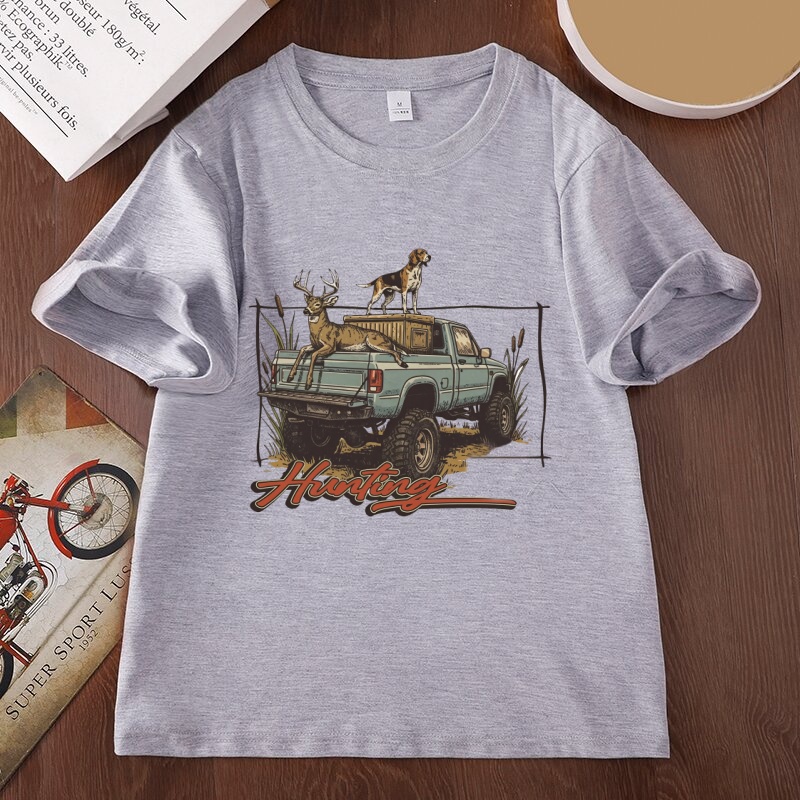 Hunting T Shirt Deer Hunting T - огляд і ціна Hunting Dog Outdoor