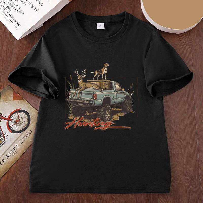Hunting T Shirt Deer Hunting T - огляд і ціна Hunting Dog Outdoor
