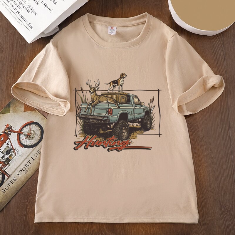 Hunting T Shirt Deer Hunting T - огляд і ціна Hunting Dog Outdoor
