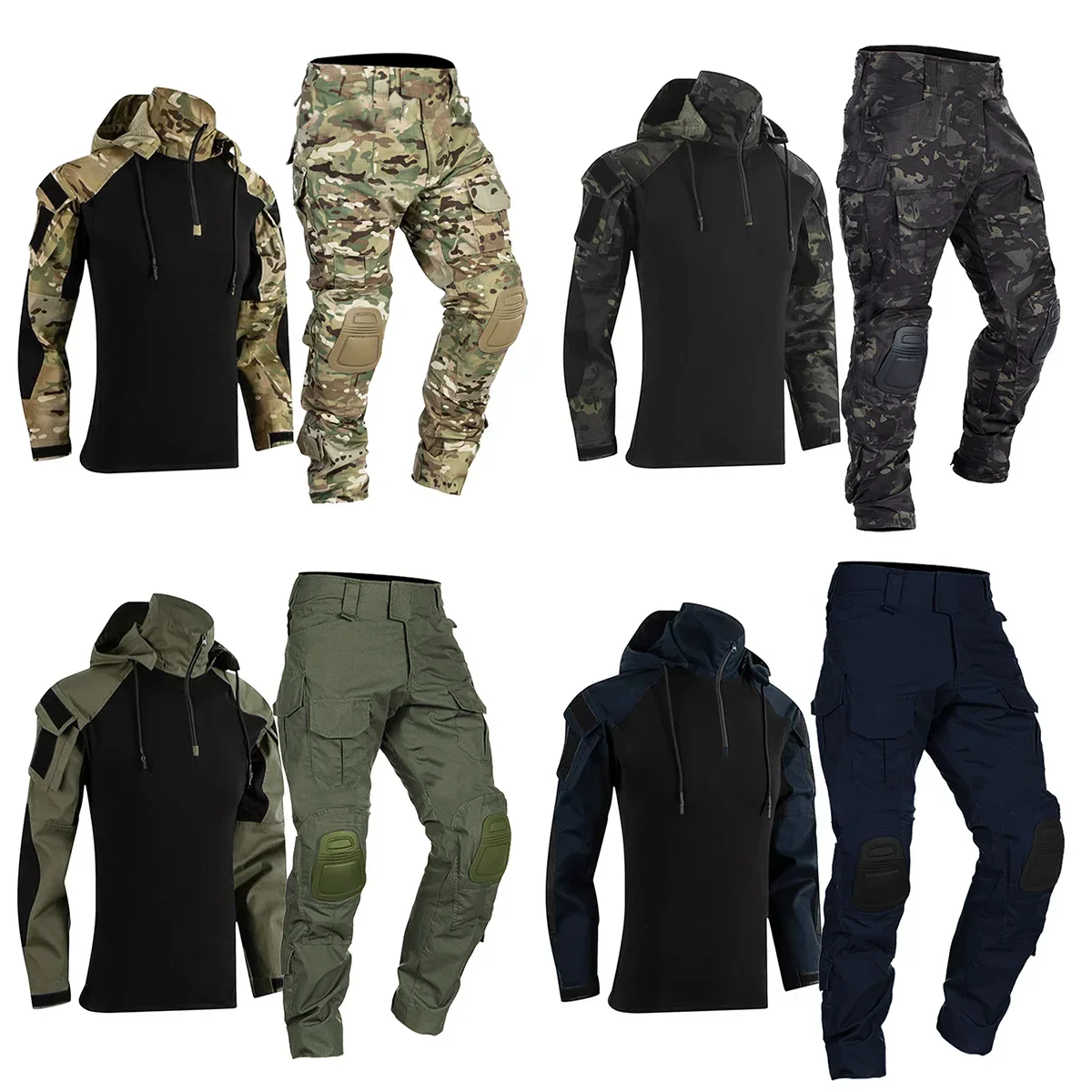 Tactical Suits Work Wear comba - огляд і ціна Hunting Outdoor Clothing