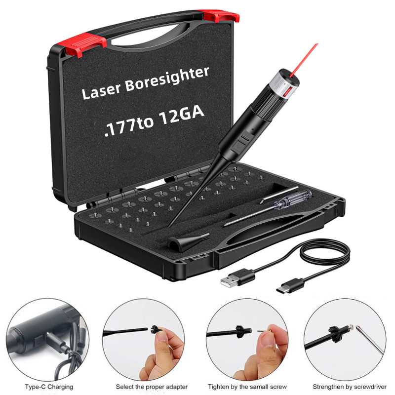 Rechargeable Laser Bore Sight  - огляд і ціна Laser Boresighter Kit